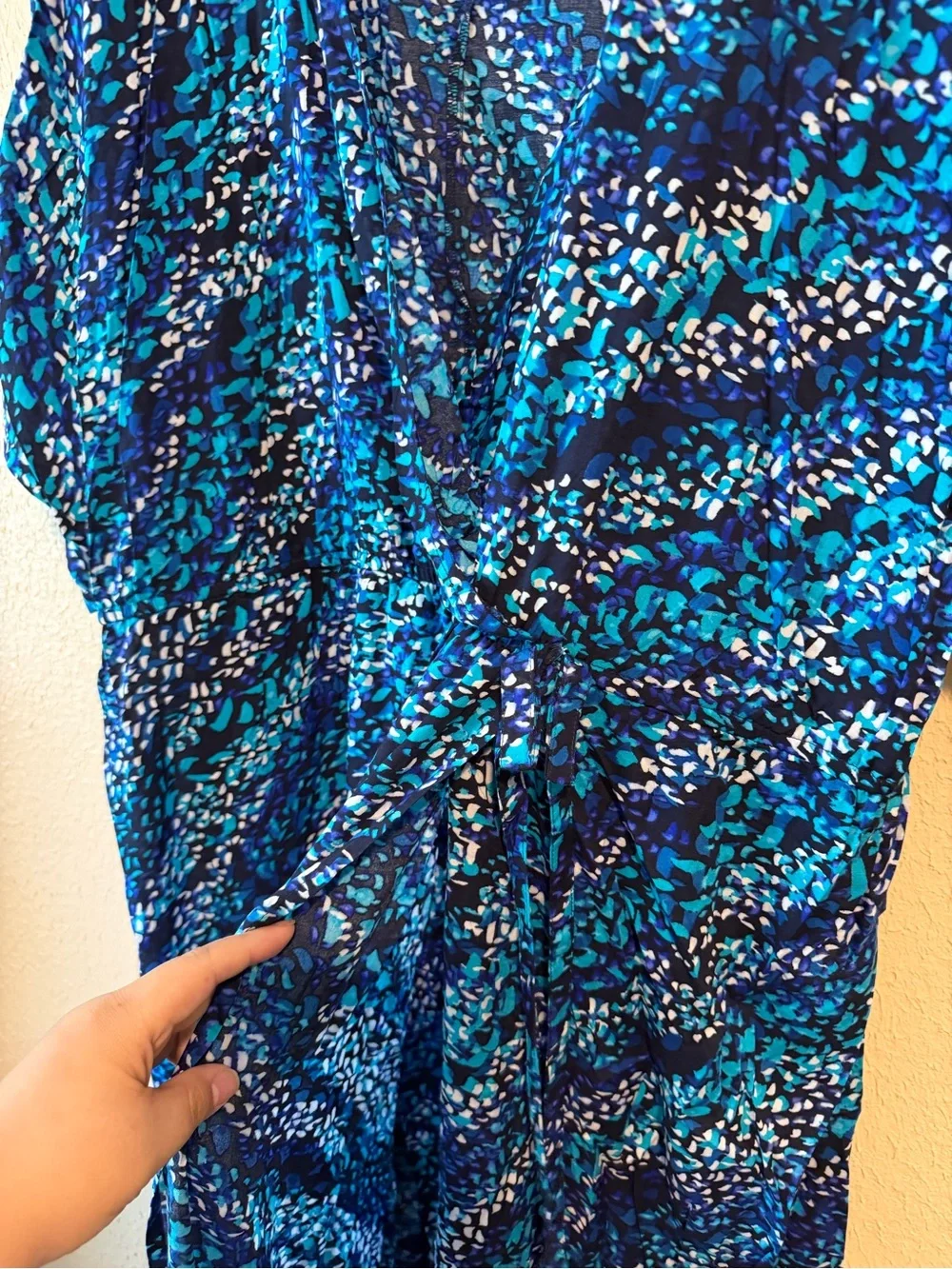 Swimsuit for All Faux Wrap Swim Cover Size 30/32 Plus Size‎ Beach Swimming Pool